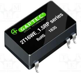 GAPTEC Electronic Converter: DC/DC; 2W; Uin: