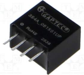 GAPTEC Electronic Converter: DC/DC; 3W; Uin: