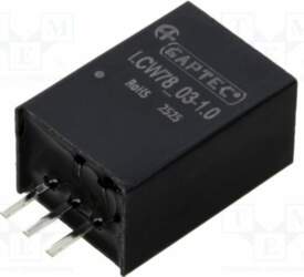 GAPTEC Electronic Converter: DC/DC; Uin: 5÷72VDC