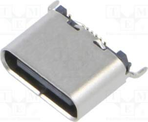 GCT Connector: USB C; socket; SMT