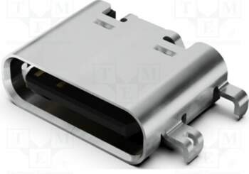GCT Connector: USB C; socket; SMT