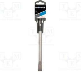 GRAPHITE Chisel; L: 250mm; SDS-Plus®; Tipwidth:
