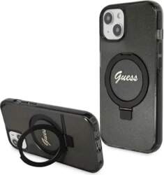 Guess Ring Stand Script Glitter MagSafe