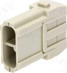 HARTING Connector: rectangular; module; male; 40A