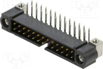 HARWIN Connector: PCB-cable/PCB; socket; male; PIN: