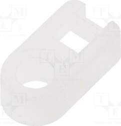 HELLERMANNTYTON Holder; screw; polyamide,polyamide 6