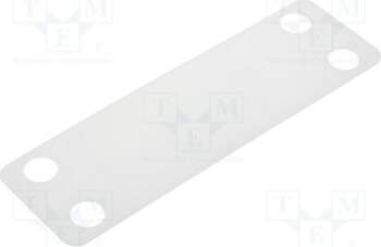 HELLERMANNTYTON Label; polyamide; white; -40÷85°C; UL94V-2