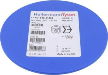 HELLERMANNTYTON Markers; Marking: W; 1÷3mm; PVC