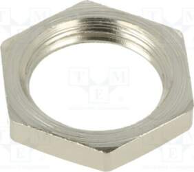 HELLERMANNTYTON Nut; M16; brass; Thread: metric