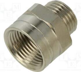 HELLERMANNTYTON Thread adapter; PG11; M16; brass