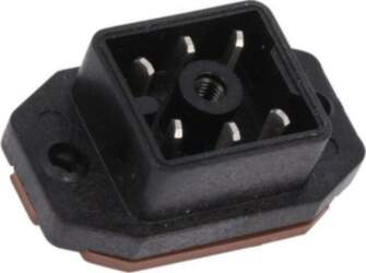 HIRSCHMANN Connector: rectangular; GO; socket; male