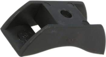 Holder; screw; polyamide; black; A: 16mm