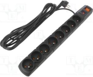 HSK DATA Plug socket strip: protective