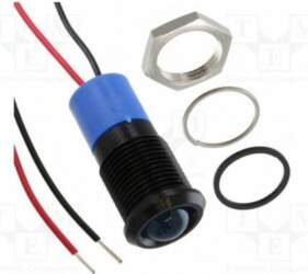 IDEC Indicator: LED; blue; IP67; Q14
