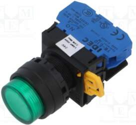IDEC Switch: push-button; 22mm; Stabl.pos: