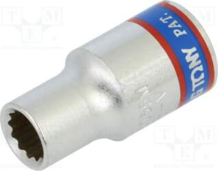 KING TONY Socket: 12-angles; socket spanner
