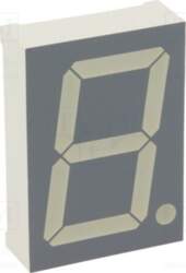 KINGBRIGHT ELECTRONIC Display: LED; 7-segment; 38mm