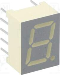 KINGBRIGHT ELECTRONIC Display: LED; 7-segment; 9