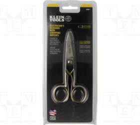 KLEIN TOOLS Scissors; for electricians; Tool