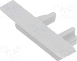 KLUŚ Cap for LED profiles; grey