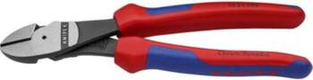 KNIPEX Pliers; side,cutting; high leverage