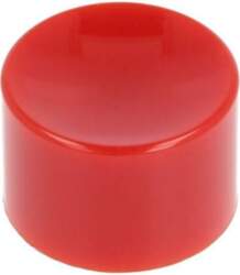 KNITTER-SWITCH Button; Illumin: none; Body: red