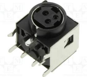 KYCON Socket; 20V; angled; soldering; brass