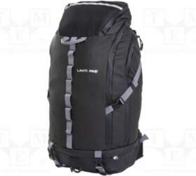 LAHTI PRO Backpack; black; polyester,PVC