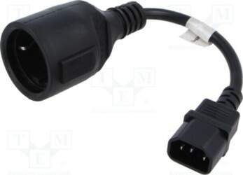 LANBERG Cable; CEE 7/5 (E) socket