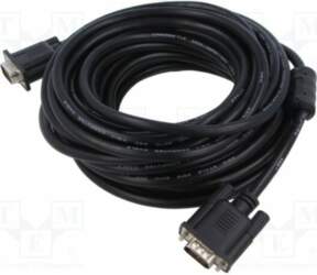 LANBERG Cable; D-Sub 15pin HD plug