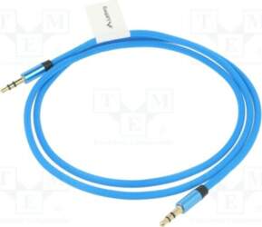 LANBERG Cable; Jack 3.5mm 3pin