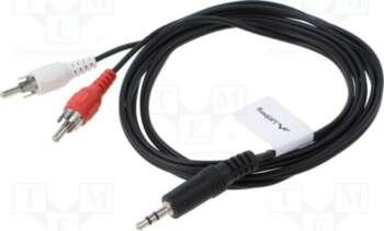 LANBERG Cable; Jack 3.5mm 3pin