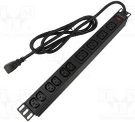 LANBERG Plug socket strip: protective; Sockets: