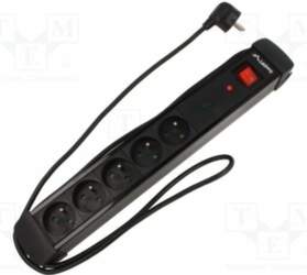 LANBERG Plug socket strip: protective; Sockets: