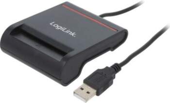 LOGILINK Card reader: chip; USB A