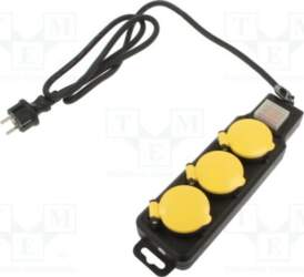 LOGILINK Plug socket strip: supply; Sockets: