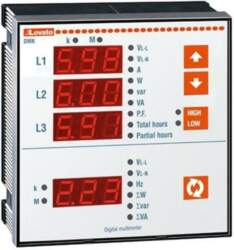 LOVATO ELECTRIC Meter: network parameters; on
