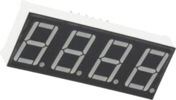 LUCKY LIGHT Display: LED; 7-segment; 14