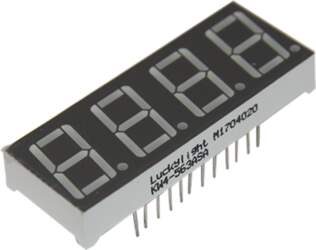 LUCKY LIGHT Display: LED; 7-segment; 14mm