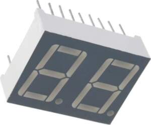 LUCKY LIGHT Display: LED; 7-segment; 14mm