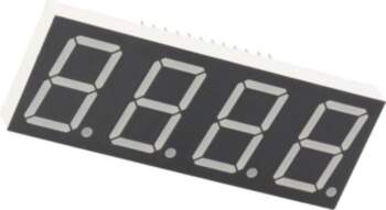 LUCKY LIGHT Display: LED; 7-segment; 20