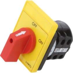 LUMEL Switch: cam switch; Stabl.pos: