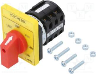 LUMEL Switch: voltmeter cam switch; Stabl