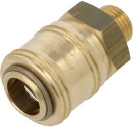 METABO Quick connection coupling EURO; brass