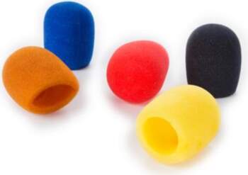 MICROPHONE WINDSCREEN SET - 5 pcs