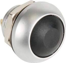 MINI ROUND METAL PUSH BUTTON WITH