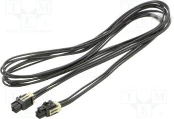 MOLEX Cable; 1m; black; Ioper.max: