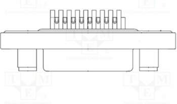 MOLEX Connector: D-Sub; PIN: 15; socket