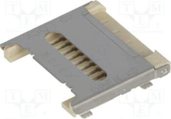 MOLEX Connector: for cards; microSD; shielded