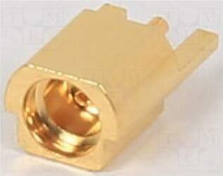 MOLEX Connector: MMCX; socket; female; straight
